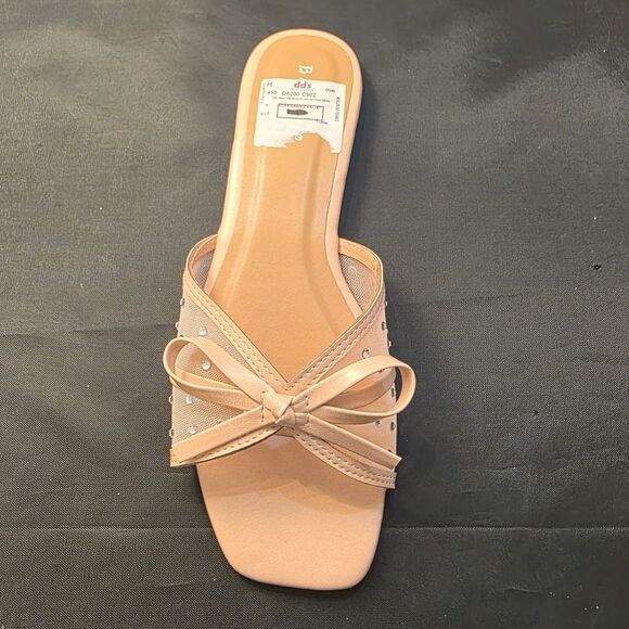 BRAND NEW BAMBOO BOWNOT SLIDE SANDAL - Picture 9 of 15